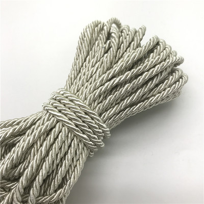 Σχοινί Paracord 10yards Σχοινί 5mm Σχοινί πολυπροπυλενίου 3 σκέλη Αξεσουάρ διακόσμησης σπιτιού Σχοινί για βραχιόλι Ρουστίκ διακόσμηση σπιτιού