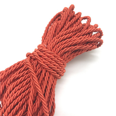 Σχοινί Paracord 10yards Σχοινί 5mm Σχοινί πολυπροπυλενίου 3 σκέλη Αξεσουάρ διακόσμησης σπιτιού Σχοινί για βραχιόλι Ρουστίκ διακόσμηση σπιτιού