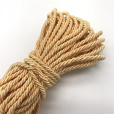 Σχοινί Paracord 10yards Σχοινί 5mm Σχοινί πολυπροπυλενίου 3 σκέλη Αξεσουάρ διακόσμησης σπιτιού Σχοινί για βραχιόλι Ρουστίκ διακόσμηση σπιτιού