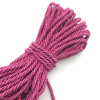 Σχοινί Paracord 10yards Σχοινί 5mm Σχοινί πολυπροπυλενίου 3 σκέλη Αξεσουάρ διακόσμησης σπιτιού Σχοινί για βραχιόλι Ρουστίκ διακόσμηση σπιτιού