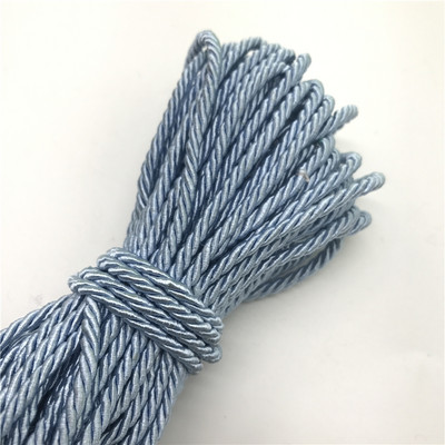 Σχοινί Paracord 10yards Σχοινί 5mm Σχοινί πολυπροπυλενίου 3 σκέλη Αξεσουάρ διακόσμησης σπιτιού Σχοινί για βραχιόλι Ρουστίκ διακόσμηση σπιτιού