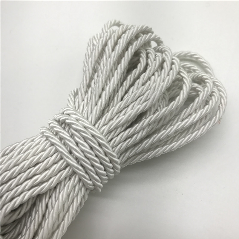 Σχοινί Paracord 10yards Σχοινί 5mm Σχοινί πολυπροπυλενίου 3 σκέλη Αξεσουάρ διακόσμησης σπιτιού Σχοινί για βραχιόλι Ρουστίκ διακόσμηση σπιτιού