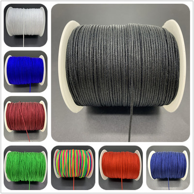 5 ярда 1,5 мм найлонов шнур въже гривна въже китайски възел макраме шнур въже за изработка на бижута Направи си сам гривна Шамбала