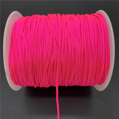 5 jardi 1,5 mm neilona auklas virves rokassprādze Virve Ķīniešu mezgla Makrama auklas virve rotaslietu izgatavošanai, DIY Shamballa rokassprādze