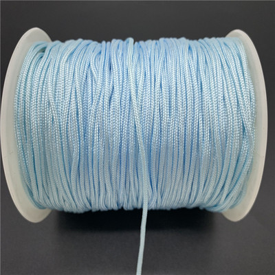 5 jardi 1,5 mm neilona auklas virves rokassprādze Virve Ķīniešu mezgla Makrama auklas virve rotaslietu izgatavošanai, DIY Shamballa rokassprādze