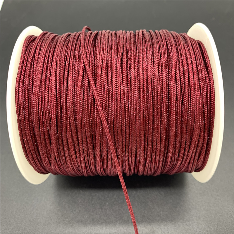 5 jardi 1,5 mm neilona auklas virves rokassprādze Virve Ķīniešu mezgla Makrama auklas virve rotaslietu izgatavošanai, DIY Shamballa rokassprādze