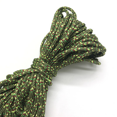 10 yards 2 mm-es ejtőernyős zsinór, kötél Mil Spec Type One Strand hegymászás kemping túlélő felszerelés barkács ékszer készítés