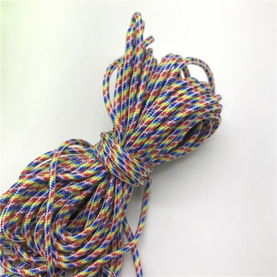 10 yards 2 mm-es ejtőernyős zsinór, kötél Mil Spec Type One Strand hegymászás kemping túlélő felszerelés barkács ékszer készítés