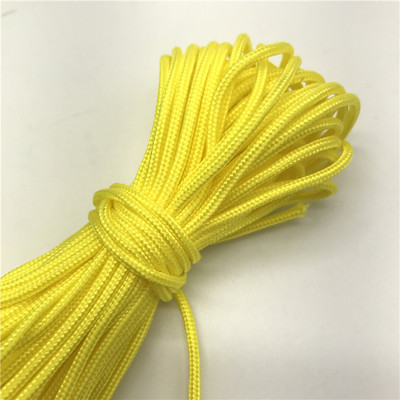 10 yards 2 mm-es ejtőernyős zsinór, kötél Mil Spec Type One Strand hegymászás kemping túlélő felszerelés barkács ékszer készítés