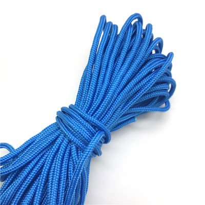 10 yards 2 mm-es ejtőernyős zsinór, kötél Mil Spec Type One Strand hegymászás kemping túlélő felszerelés barkács ékszer készítés