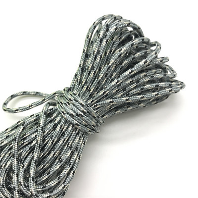 10 yards 2 mm-es ejtőernyős zsinór, kötél Mil Spec Type One Strand hegymászás kemping túlélő felszerelés barkács ékszer készítés