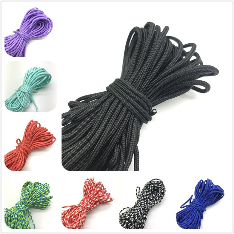 10 yards 2 mm-es ejtőernyős zsinór, kötél Mil Spec Type One Strand hegymászás kemping túlélő felszerelés barkács ékszer készítés