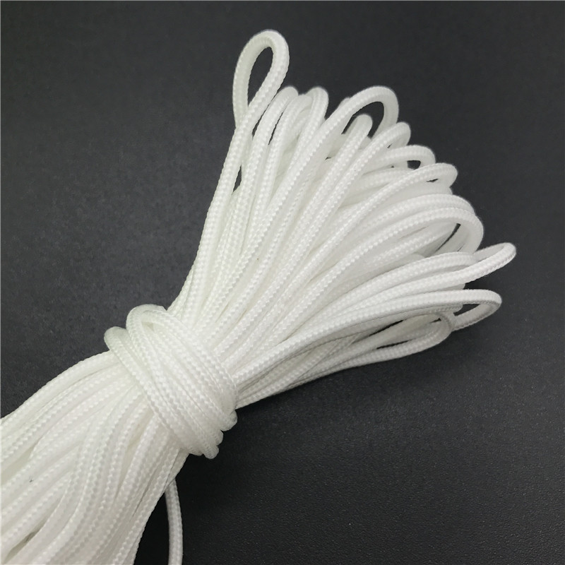 10 yards 2 mm-es ejtőernyős zsinór, kötél Mil Spec Type One Strand hegymászás kemping túlélő felszerelés barkács ékszer készítés