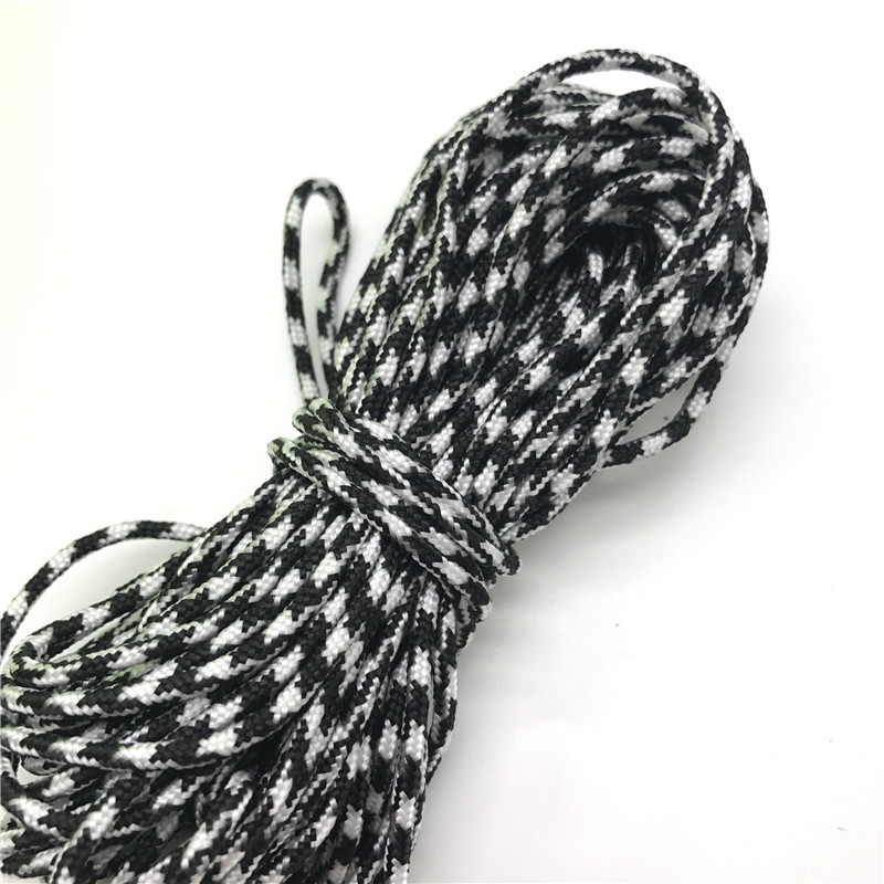 10 yards 2 mm-es ejtőernyős zsinór, kötél Mil Spec Type One Strand hegymászás kemping túlélő felszerelés barkács ékszer készítés