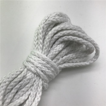 5 ярда/партида 6 mm памучно въже Craft Декоративно усукано въже за ръчно изработена декорация