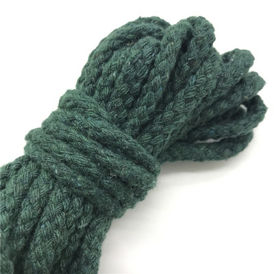 5 ярда/партида 6 mm памучно въже Craft Декоративно усукано въже за ръчно изработена декорация