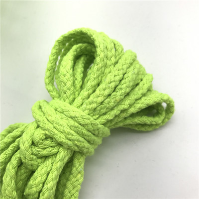 5 ярда/партида 6 mm памучно въже Craft Декоративно усукано въже за ръчно изработена декорация