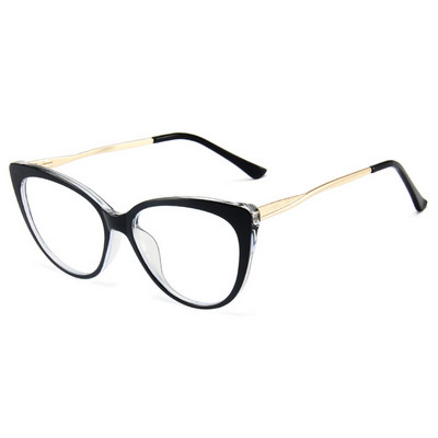 OEC CPO Fashion Macskaszem optikai szemüvegkeretek Női Vintage átlátszó lencsék optikai szemüvegkeretek dioptriás szemüvegkeretek