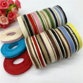 5 yardov 10 mm jutová stuha z konope, šnúry, vintage rustikálne konopné jutové lano, ručne vyrobené, vianočné, halloweenske, svadobné, párty a dekorácie.