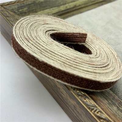 5 yardov 10 mm jutová stuha z konope, šnúry, vintage rustikálne konopné jutové lano, ručne vyrobené, vianočné, halloweenske, svadobné, párty a dekorácie.