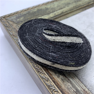 5 yardov 10 mm jutová stuha z konope, šnúry, vintage rustikálne konopné jutové lano, ručne vyrobené, vianočné, halloweenske, svadobné, párty a dekorácie.