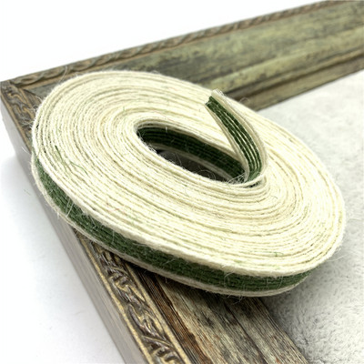 5 yardov 10 mm jutová stuha z konope, šnúry, vintage rustikálne konopné jutové lano, ručne vyrobené, vianočné, halloweenske, svadobné, párty a dekorácie.