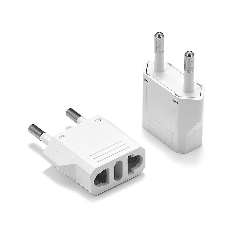 1kom 220V adapter za utikač iz SAD-a u EU Euro Europa utikač Pretvarač utikača za struju Putni adapter Adapter iz SAD-a u EU Električna utičnica