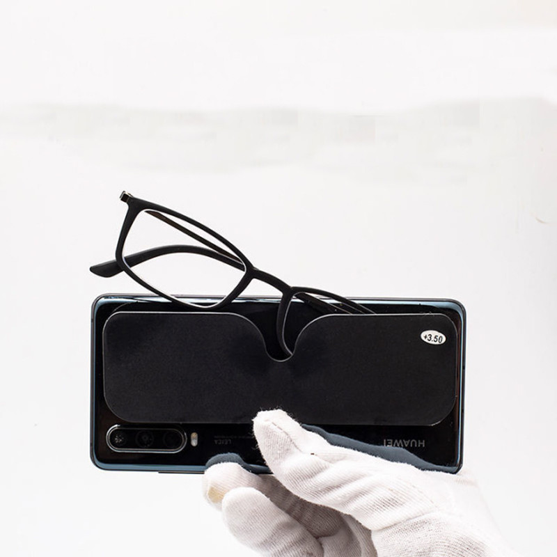 Optikai hordozható olvasószemüveg férfi kék fényű TR90 négyzet alakú szemüveg távollátásra Gafas Lectura+1+1,5+2+2,5+3