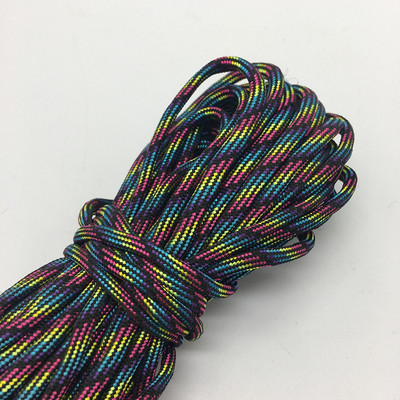 10yds Paracord 550 Parașuta Snur Snur Funie Mil Spec Tip III 7 Șuvițe Alpinism Camping Supraviețuire Echipament #Multicolor SZ122