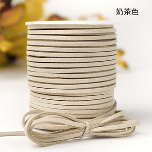 50 jardi pljosnati korejski baršunasti kožni kabel od umjetne antilop kože DIY konop od čipke za izradu nakita Ukrasne rukotvorine