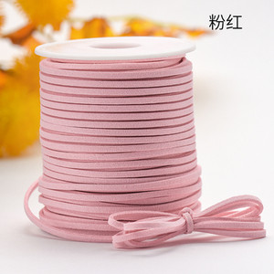 50 jardi pljosnati korejski baršunasti kožni kabel od umjetne antilop kože DIY konop od čipke za izradu nakita Ukrasne rukotvorine