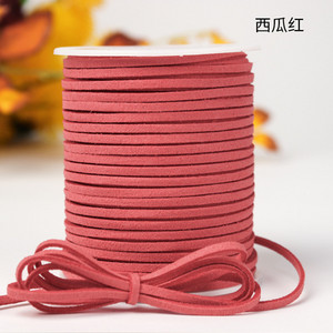 50 jardi pljosnati korejski baršunasti kožni kabel od umjetne antilop kože DIY konop od čipke za izradu nakita Ukrasne rukotvorine