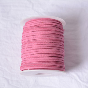 50 jardi pljosnati korejski baršunasti kožni kabel od umjetne antilop kože DIY konop od čipke za izradu nakita Ukrasne rukotvorine