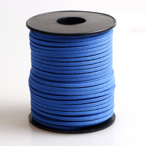 50 jardi pljosnati korejski baršunasti kožni kabel od umjetne antilop kože DIY konop od čipke za izradu nakita Ukrasne rukotvorine