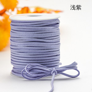 50 jardi pljosnati korejski baršunasti kožni kabel od umjetne antilop kože DIY konop od čipke za izradu nakita Ukrasne rukotvorine