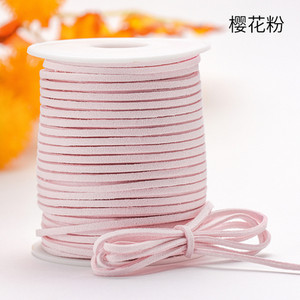 50 jardi pljosnati korejski baršunasti kožni kabel od umjetne antilop kože DIY konop od čipke za izradu nakita Ukrasne rukotvorine