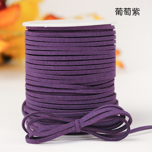 50 jardi pljosnati korejski baršunasti kožni kabel od umjetne antilop kože DIY konop od čipke za izradu nakita Ukrasne rukotvorine