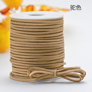 50 jardi pljosnati korejski baršunasti kožni kabel od umjetne antilop kože DIY konop od čipke za izradu nakita Ukrasne rukotvorine