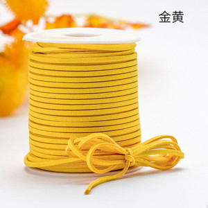 50 jardi pljosnati korejski baršunasti kožni kabel od umjetne antilop kože DIY konop od čipke za izradu nakita Ukrasne rukotvorine