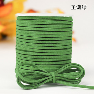 50 jardi pljosnati korejski baršunasti kožni kabel od umjetne antilop kože DIY konop od čipke za izradu nakita Ukrasne rukotvorine