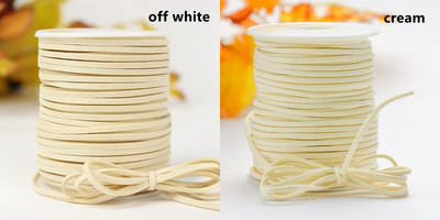 50 jardi pljosnati korejski baršunasti kožni kabel od umjetne antilop kože DIY konop od čipke za izradu nakita Ukrasne rukotvorine