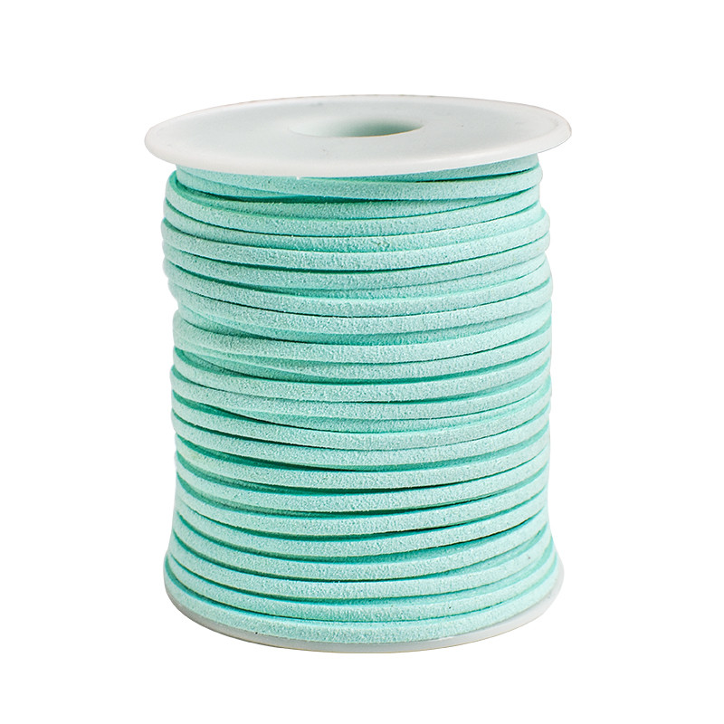 50 jardi pljosnati korejski baršunasti kožni kabel od umjetne antilop kože DIY konop od čipke za izradu nakita Ukrasne rukotvorine