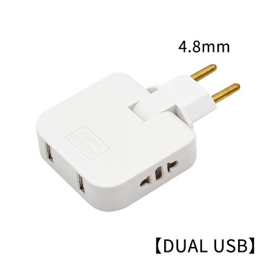 1-4 európai szabványos átalakító csatlakozó 2500 W-os, nagy teljesítményű átalakító, kettős USB interfész, többfunkciós vezeték nélküli bővítő csatlakozó