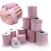 2,5/3,0/3,5/4,0 mm krāsaina īpaši bieza un liela izmēra vaskota aukla vaskota diegu virkne rokassprādžu izgatavošanai.