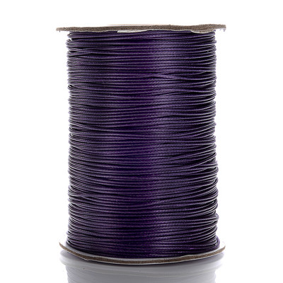 2,5/3,0/3,5/4,0 mm krāsaina īpaši bieza un liela izmēra vaskota aukla vaskota diegu virkne rokassprādžu izgatavošanai.