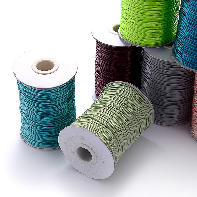 2,5/3,0/3,5/4,0 mm krāsaina īpaši bieza un liela izmēra vaskota aukla vaskota diegu virkne rokassprādžu izgatavošanai.