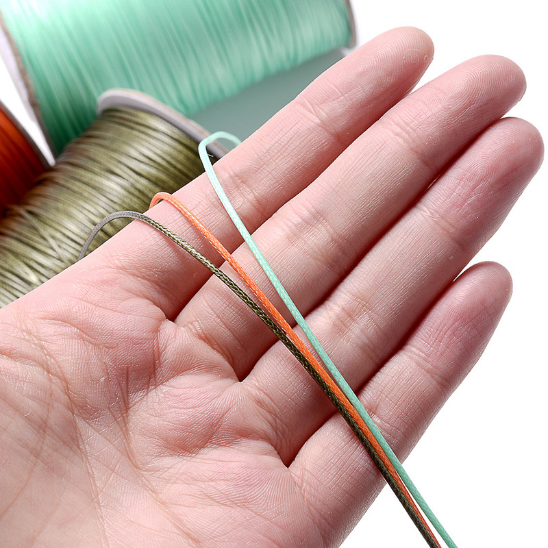 2,5/3,0/3,5/4,0 mm krāsaina īpaši bieza un liela izmēra vaskota aukla vaskota diegu virkne rokassprādžu izgatavošanai.