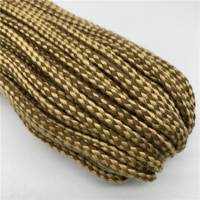 5 jardi/partija 5 mm kokvilnas virve, pīta, savīta auklas virve rokām darinātai dekorēšanai.