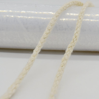 5 mm puuvillane köis käsitöö dekoratiivsed keerutatud ümmargused nöörid käsitöö jaoks käsitsi valmistatud kaelapael kodutekstiili kaunistuste õmblemine 5 jardi
