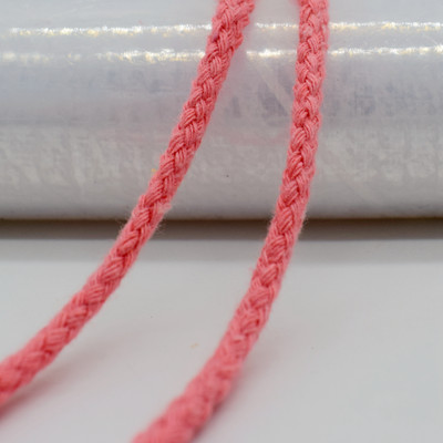 5 mm puuvillane köis käsitöö dekoratiivsed keerutatud ümmargused nöörid käsitöö jaoks käsitsi valmistatud kaelapael kodutekstiili kaunistuste õmblemine 5 jardi